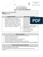 Arte Primeros Básicos Ruta de Aprendizaje Unidad 3 2024