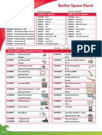 Oil Boiler Spare Parts - November 2015