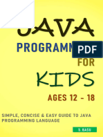 Java Programming For Kids Ages 12 - 18