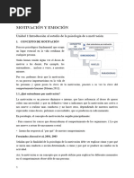 T1. Introducción Al Estudio de La Pssicología de La Motivación