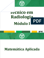 Radiologia - Módulo I - Matemática Aplicada