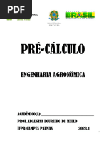 Apostila Pré Cálculo Alunos Ppc.2023