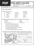 Grade 08 1st-Term-Test-Paper