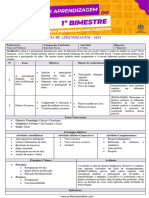 2 Serie - Educação Fisica 1º Bimestre - 2024