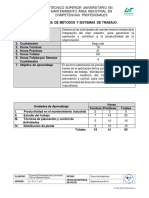 Métodos y Sistemas de Trabajo I4.0