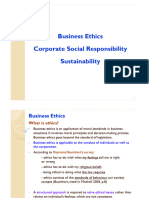 Business Ethics, CSR & Sustainability 2022