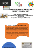 PICPA Tax Incentive Report (CDA)