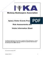 MBKA Risk Assessment Re Honey Bees 2019 Version 1