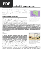 Unconventional (Oil & Gas) Reservoir