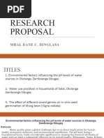 Research Proposal