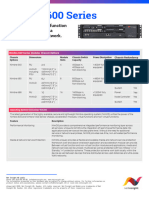 Nimbra MSR 600 Datasheet