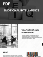 EI. Emotional Intelligence.