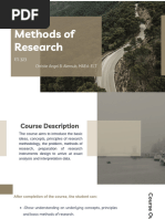 ES 323 Methods of Research