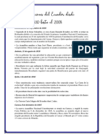 Constituciones Del Ecuador Desde 1830 Hasta 2006