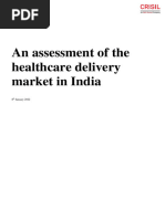 Healthcare Delivery in India-CRISIL-Report-January-8-2022