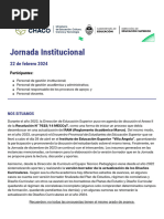 Des Chaco - Jornada Institucional