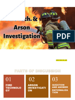 Fire Protection and Arson Investigation