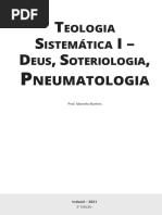 Teologia Sistemática I - Deus, Soteriologia, Pneumatologia