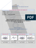 Procedimiento para Montaje de Elevador Innova Sc200