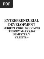 Entrepreneur Development Program in India