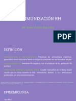 Isoinmunización RH