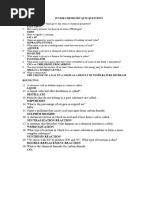 Chemistry Quiz Questions