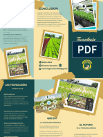 Triptico de La Tecnologia Agricola