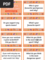 Answer A Sports Question