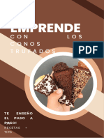 Regalo de Recetas de Conos Trufados