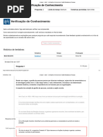 Unidade 1 - Lição 1 - Verificação de Conhecimento - Gestão Estratégica de Pessoas