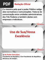 Redação Oficial - Aula 03 - Modelos de Redação Oficial (Parte II)