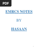 Emrcs Notes PDF