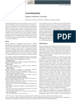 Guidelines For Fetal Echocardiography