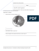 P Science 6 Diagnostic Earth and Space