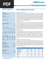 SCMA - The Worst Might Be Over