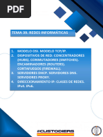 Tema 39. Redes Informaticas