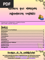 Usuarios Que Manejan Información Contables 1