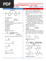 2507 Chemistry Paper With Ans Morning