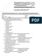 Soal Pas KLS 2 Tema 2 - Websiteedukasi