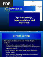 Romney - ch20 System Design Implementation and Operation