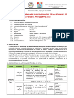 2023 Planificación Ii Bloque Semana de Gestión CP Ruta de Trabajo