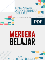 Menyebarkan Pemahaman Merdeka Belajar