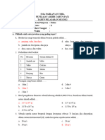 Soal PAT Fisika Kelas X 2022