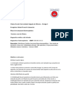 Plano de Tratamento Paciente José VT