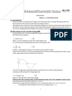 Chap 7. Notes Alternating Current