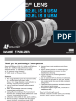 Ef 300mm f28l Is II Usm Instruction Manual