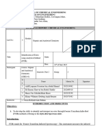 CHE145 FTIR Report