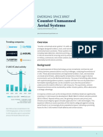 2024 Emerging Space Brief Counter-Unmanned Aerial Systems