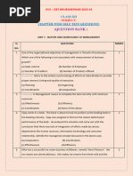 Self Test Questions - Xii Business Studies