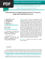 UPQC Based Power Quality Enhancement For PV System in Single Phase Distribution Network